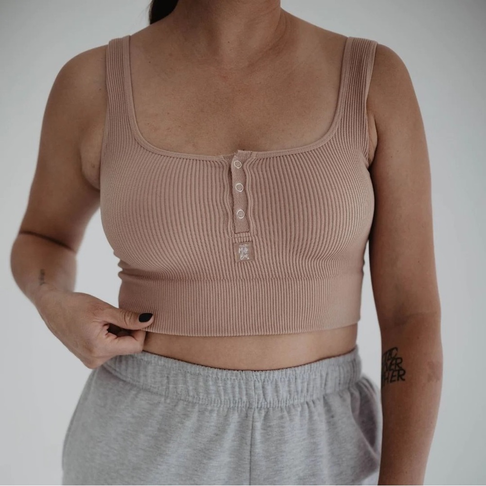 The Little Milk Bar Allie Bra in Coral Size S/M (sold out online) Nursing Bra